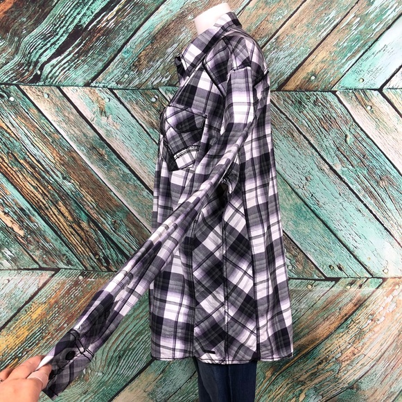 C2 - Buckle Black Button Down LS Athletic Fit -  XL - Picture 6 of 8